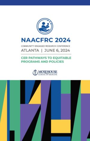 2024 CER Conference program book cover
