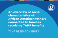 An overview of social characteristics of African American fathers connected to families receiving TANF benefits