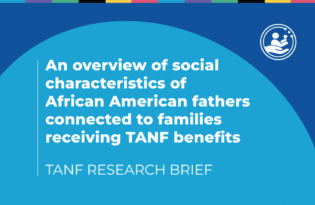 An overview of social characteristics of African American fathers connected to families receiving TANF benefits